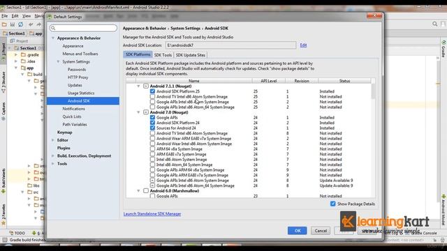 Android SDK Manager смотреть онлайн