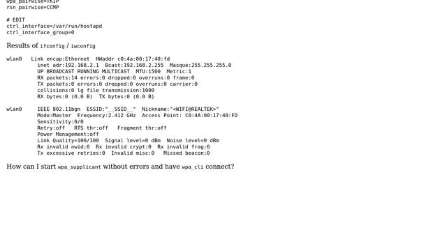 Unix & Linux: WiFi error wpa_supplicant (2 Solutions!!) смотреть онлайн