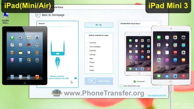 How to Copy Photos from iPad Air to iPad Mini 3, Sync iPad Mini/iPad Pictures to iPad Mini 3 смотреть онлайн