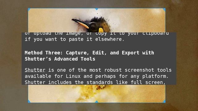 How to Take a Screenshot on Linux смотреть онлайн