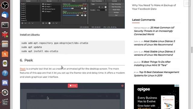 15 Best LINUX Screen Recorders *reading* смотреть онлайн