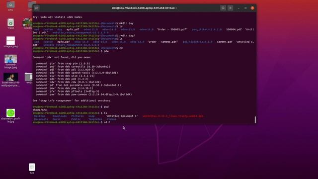 linux directories || pwn ls CD mkdir and rmdir cmd linux -01 смотреть онлайн