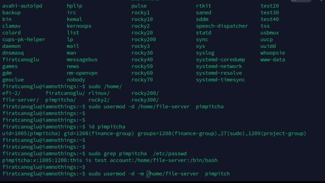 linux USERMOD Command Kullanımı Ve Örnekleri смотреть онлайн