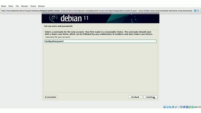 instalasi sistem operasi linux debian di virtual box atau VMware смотреть онлайн