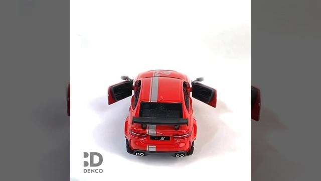 Металлическая машинка Kinsmart 1:38 «Jaguar XE SV Project 8 Livery Edition» KT5416DF / Красный