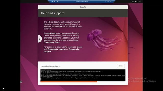 How to install Ubuntu 22 04 1 desktop on windows Hyper v смотреть онлайн