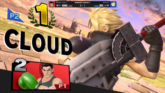 d0nii_ (Little Mac) vs Iris (Cloud) - Winners Round 2 - LA NeXus смотреть онлайн