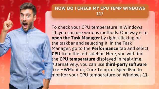 How do I check my CPU temp Windows 11? смотреть онлайн