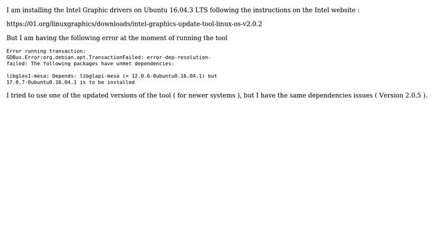 Ubuntu: Ubuntu 16.04.3 LTS Intel Graphic Drivers смотреть онлайн