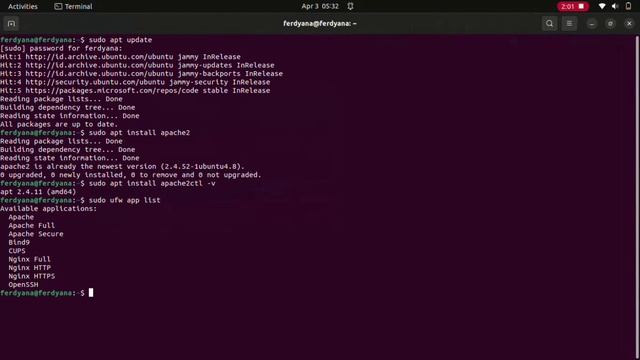 02 : Cara Install Apache di Linux Ubuntu смотреть онлайн