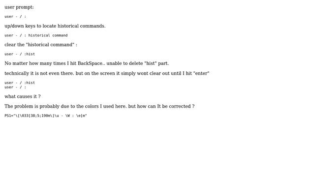 Unix & Linux: bashrc PS1 : user prompt won't clear entire text смотреть онлайн