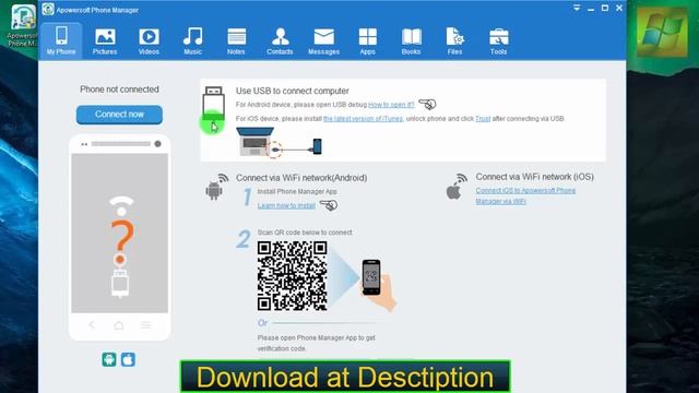 Apowersoft Phone Manager 2.7.3 смотреть онлайн