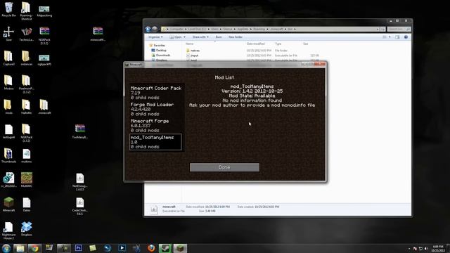 Minecraft 1.4.2 - Tutorial Minecraft Forge / Too Many Items / NEI смотреть онлайн