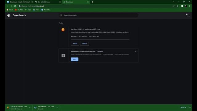HOW TO DOWNLOAD LATEST KALI LINUX VERSON 2022.1 IN VIRTUAL BOX VERSION 6.1 . смотреть онлайн