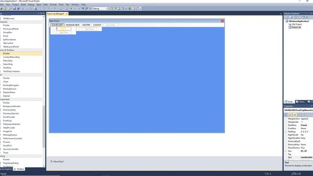 #10 MenuStrip Control in VB.NET смотреть онлайн