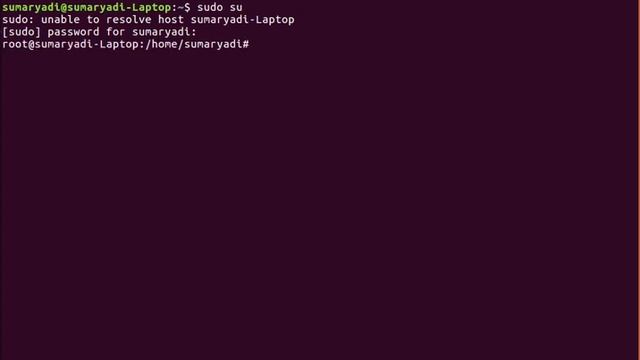 Masuk root linux ubuntu смотреть онлайн