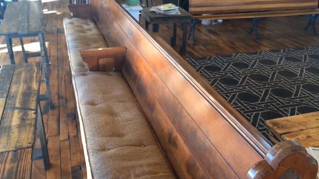 BirchTree Bread Company's seating is more than just a bench смотреть онлайн