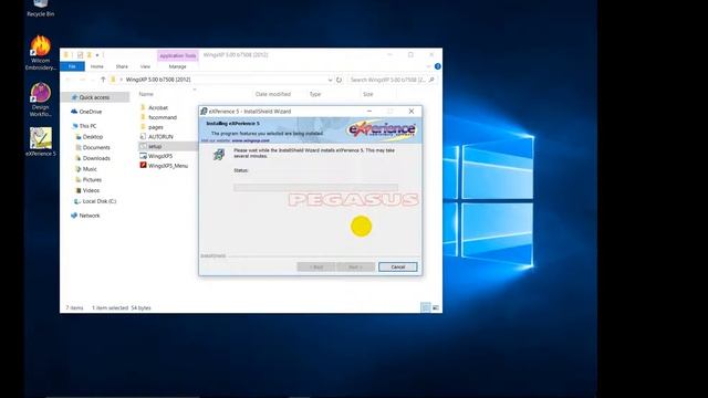 Wings XP 5 [2012] build 7508 on Windows 10 32bit смотреть онлайн