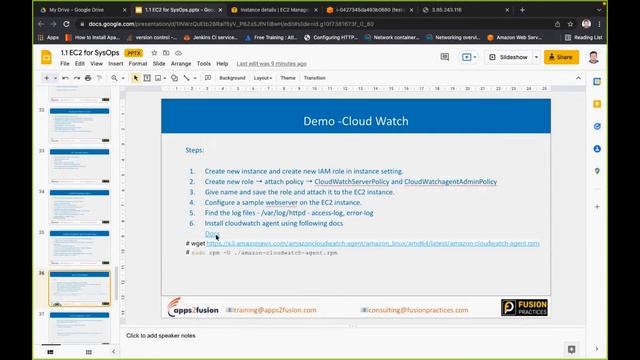 Creating New Instance in EC2 in AWS смотреть онлайн