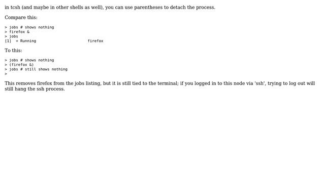How do I detach a process from Terminal, entirely? (18 Solutions!!) смотреть онлайн