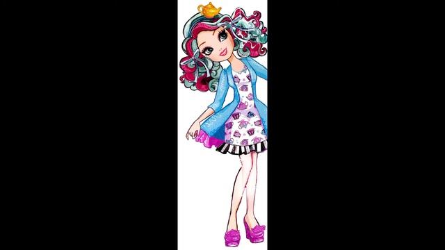 ⭐👑🌟Ever After High 💜Raven Queen💜, ❤Apple white❤ y 💙madeline hatter💙 🌟👑⭐ смотреть онлайн