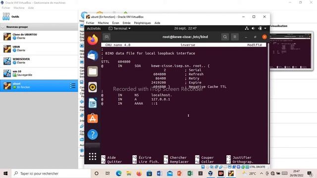 Configuration du server DNS sous ubuntu 20.04 смотреть онлайн