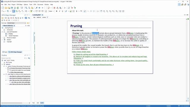 Change Tracking in Oxygen XML Editor 18 смотреть онлайн
