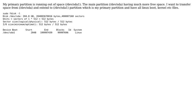 Unix & Linux: How to extend primary partition? Linux? смотреть онлайн