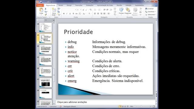 Seminário - Certificação LPI e Tópico 108.3 Log de Sistema смотреть онлайн