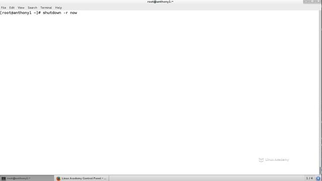 1 Boot, Reboot and Shutdown a System смотреть онлайн