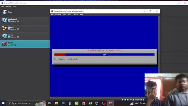 instalasi windows XP beserta Linux Debian 8.0 didalam virtual box || Update 2024 смотреть онлайн