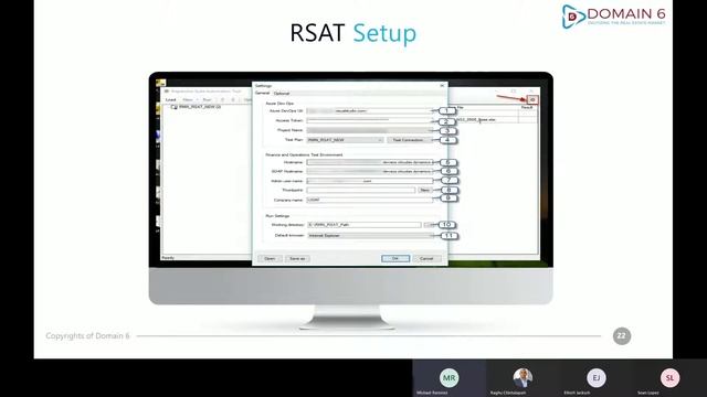 RSAT + Dynamics 365 Finance and Operations Presentation by Domain 6 смотреть онлайн