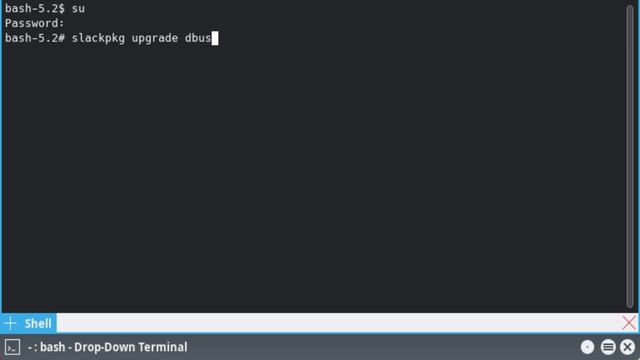 Upgrade dbus slackware смотреть онлайн