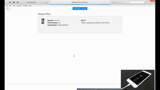 Iphone 6 Plus Update Error Solve смотреть онлайн