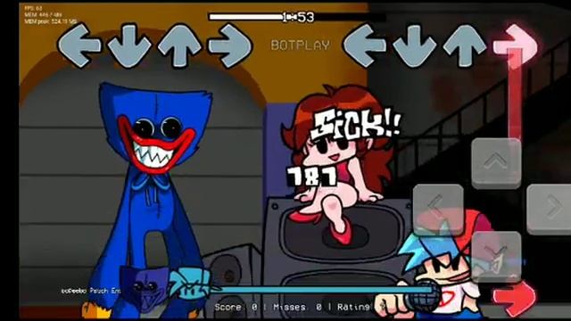 fnf vs huggy wuggy android port смотреть онлайн