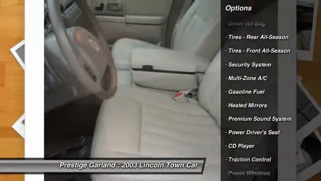 2003 Lincoln Town Car Garland TX AA0263A смотреть онлайн