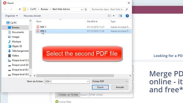 How to merge PDF files into one смотреть онлайн