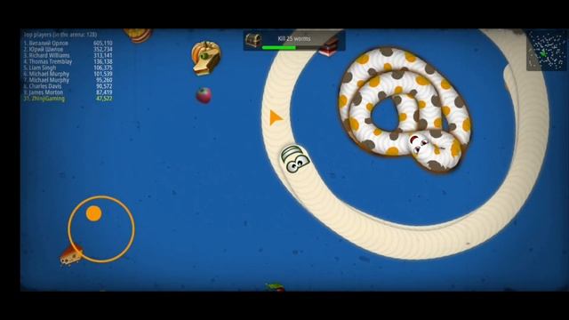 HOW I KILLED 25 WORMS IN WORMS ZONE.IO [Android/IOS] смотреть онлайн