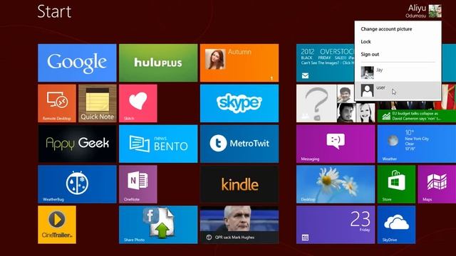 100 Windows 8 Tips and Tricks 93 How To Change User Account Type to Administrator смотреть онлайн