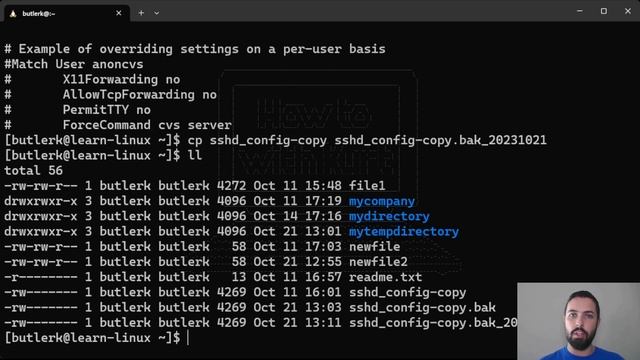 How To Linux - cp - Backup Files & Directories смотреть онлайн