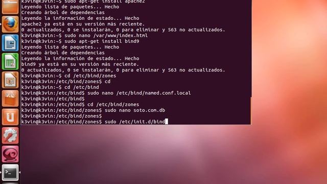 configuracion bind9, apache2 y dhcp смотреть онлайн