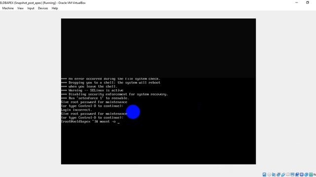 How to recover file system due to mistaken entries in /etc/fstab смотреть онлайн