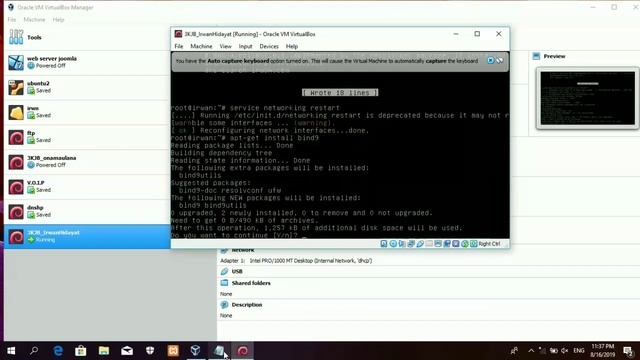 Tutorial Install Linux Debian dan Konfigurasi DNS & DHCP di Virtual Box! 100% Sukes. смотреть онлайн