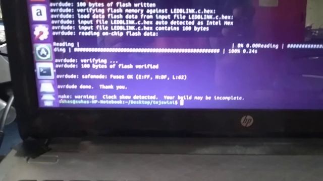 LED Blink With 'Linux' Operating System.