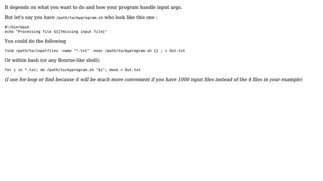 Append files with bash one-liner? (5 Solutions!!) смотреть онлайн