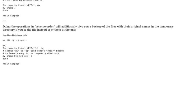 Unix & Linux: Rename files based on their ranked number? (3 Solutions!!) смотреть онлайн