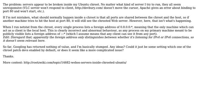 Unix & Linux: Servers running from chrooted Ubuntu on HP TouchPad? (3 Solutions!!) смотреть онлайн