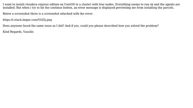 Cloudera Express Installation on CentOS 7 (Cluster mode Proof of Concept) смотреть онлайн