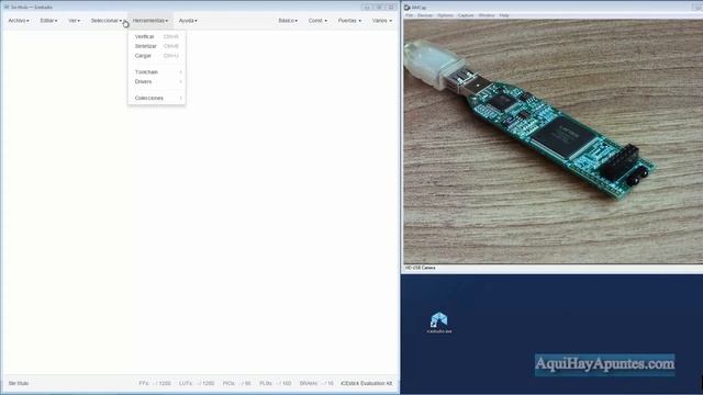 Herramientas libres para las FPGAs Lattice ICE40 смотреть онлайн