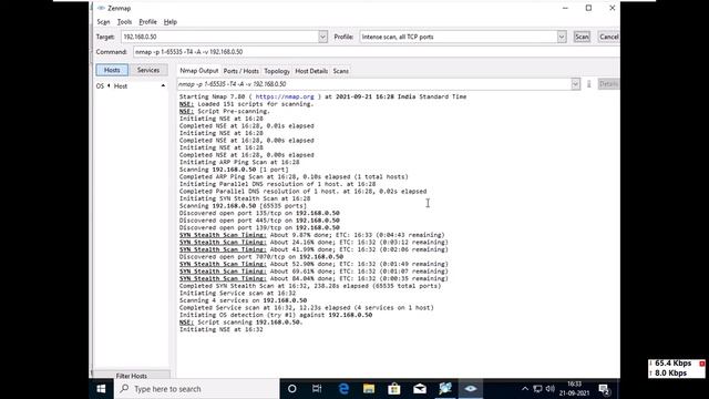 2 Scanning Network through NMAP Tool смотреть онлайн